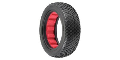 AKA Viper 1:10 Buggy Tyre Clay Front 2WD with Insert (2)