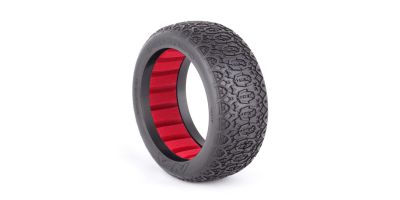 AKA Chain Link 1:8 Buggy Tyre Clay with Insert (2)
