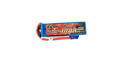 Gens ace Battery LiPo 6S 22.2V-4000-60C (EC5) 164x46x43mm 690g