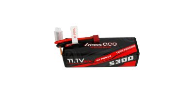 Gens ace Battery LiPo 3S 11.1V-5300-60C(Deans) 139x46x38mm 385g