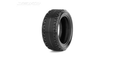 Jetko Challenger 4wd 1:10 2.2 Front Tyres Soft (2)
