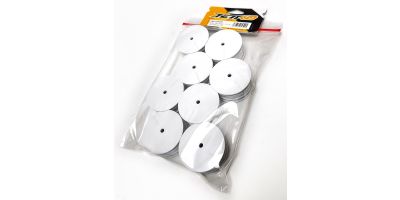Jetko Wheels 1:10 Buggy Front 4WD White (8pack)