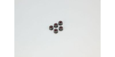 Nylon Lock Nuts M2.6 x3.0mm (5) Kyosho