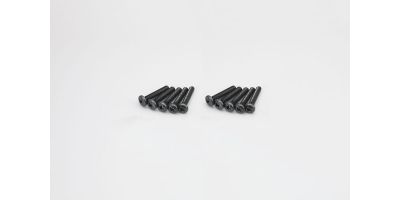 Bind Head Metallic 4x15mm Screws (10) Kyosho