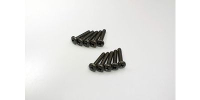 Bind Head 4x20mm TP Screws (10) Kyosho
