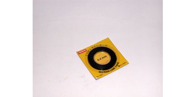 Black Micron Tape  0.4mm x 8m Kyosho