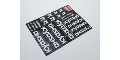 Decal Sheet Kyosho Team Driver