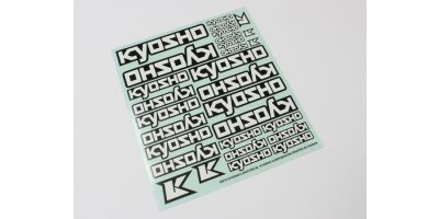 Decal Sheet Kyosho Logo (235x210mm)