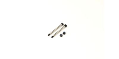 3x42.8mm Front Lower Suspension Shafts Kyosho Inferno MP9-MP10 (2)