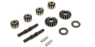 Differential Bevel Gear Set (12T-18T FT/RR) Inferno MP10 - Steel