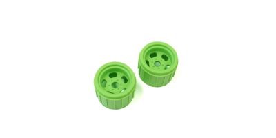 WHEELS FOR MAD CRUSHER (2) F GREEN