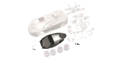 Bodyshell McLaren P1 GTR Mini-Z + 2WD Rims (White Body)
