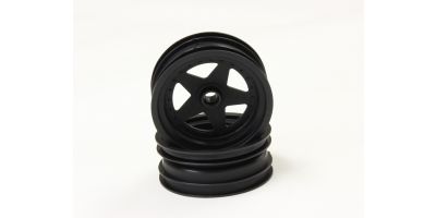 Front Wheel Kyosho Scorpion 2014 (2) Black 2.2 inches