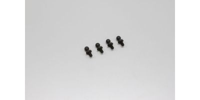 Ball Stud 4.8mm Short (4) ZX5-RB5-RB6-RB6.6-RB7-ZX7 Kyosho