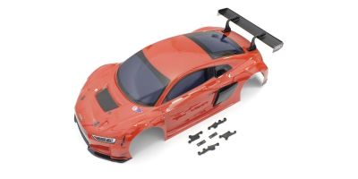 PRE-PAINTED BODYSHELL AUDI R8 LMS 2015 1:10 - RED