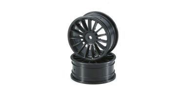 Wheel 15-Spoke 24mm Black FW06 (2)