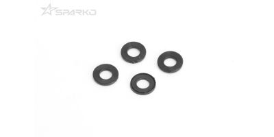 Sparko F8 Plastic steering Shim(4pcs)