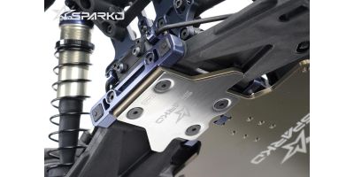 Sparko F8E Stainless Steel Rear Chassis Protector