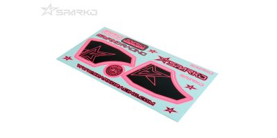 Sparko F8 Wing Sticker-Pink for Optional Wing