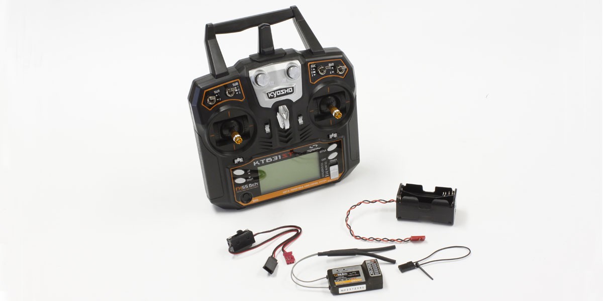 #82631M2 2.4 GHz Digital Proportional Radio Control System SYNCRO KT-631ST 6ch Telemetry Tx/Rx Set (Mode 2)
