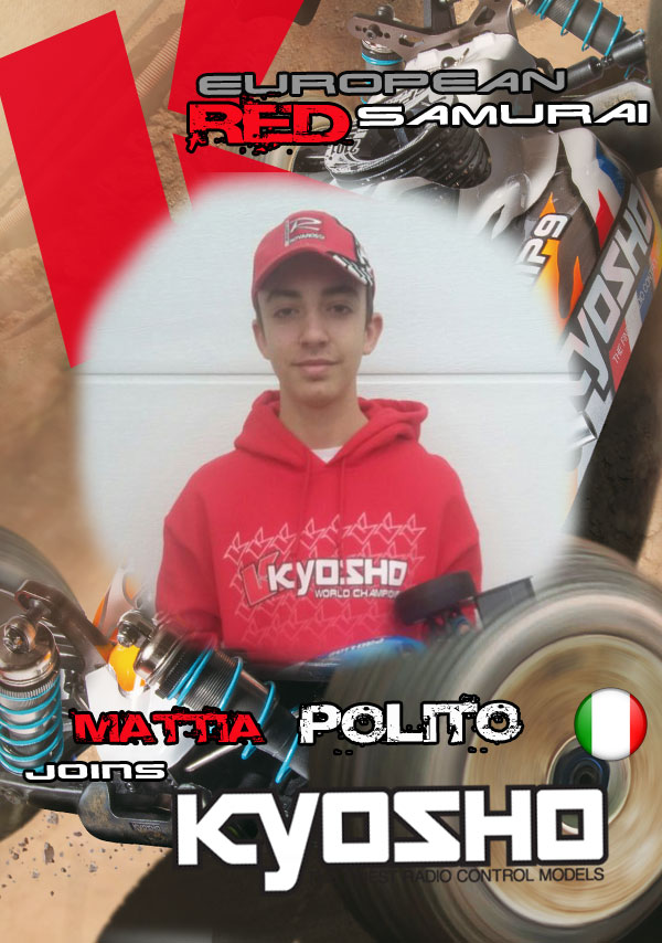 [:en]Mattia Polito joins Team Kyosho Europe[:fr]Mattia Polito rejoint le Team Kyosho Europe[:de]Mattia Polito joins Team Kyosho Europe[:]