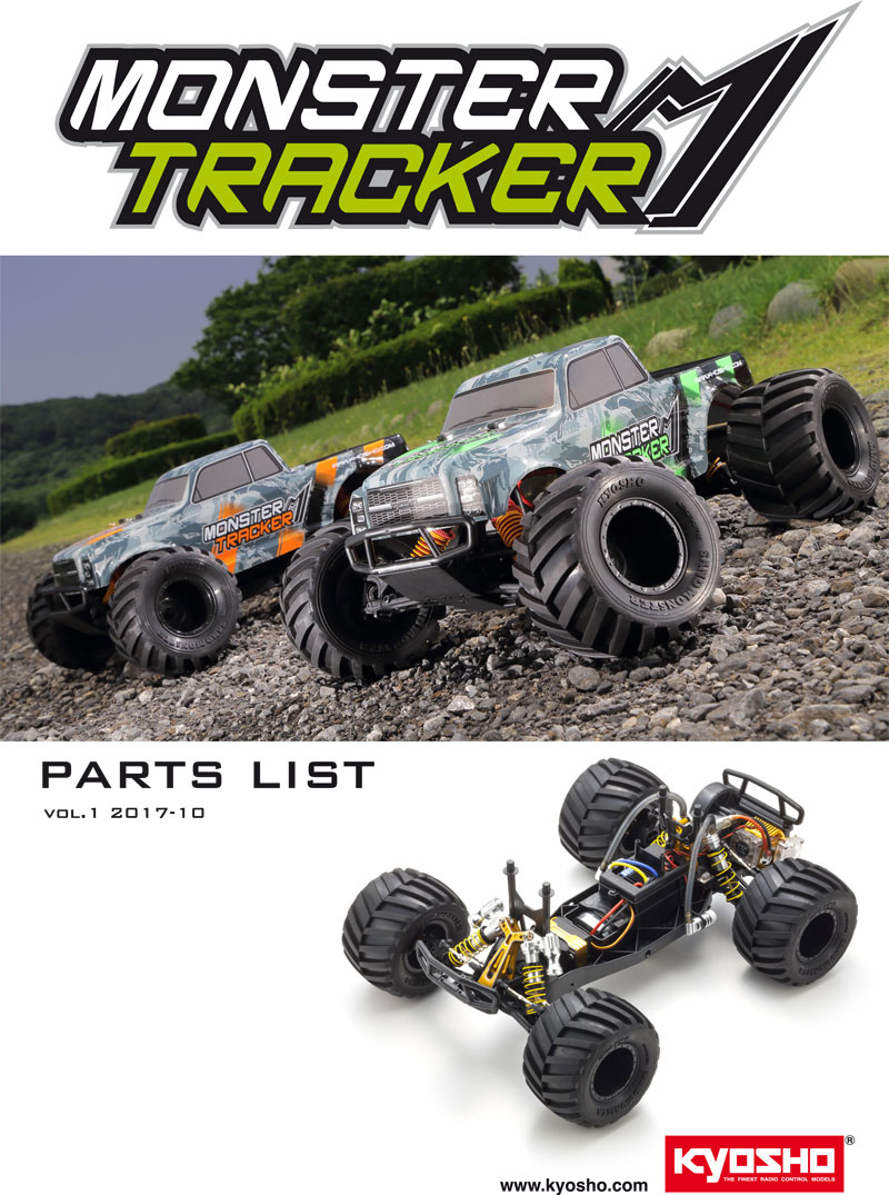 Monster Tracker parts list